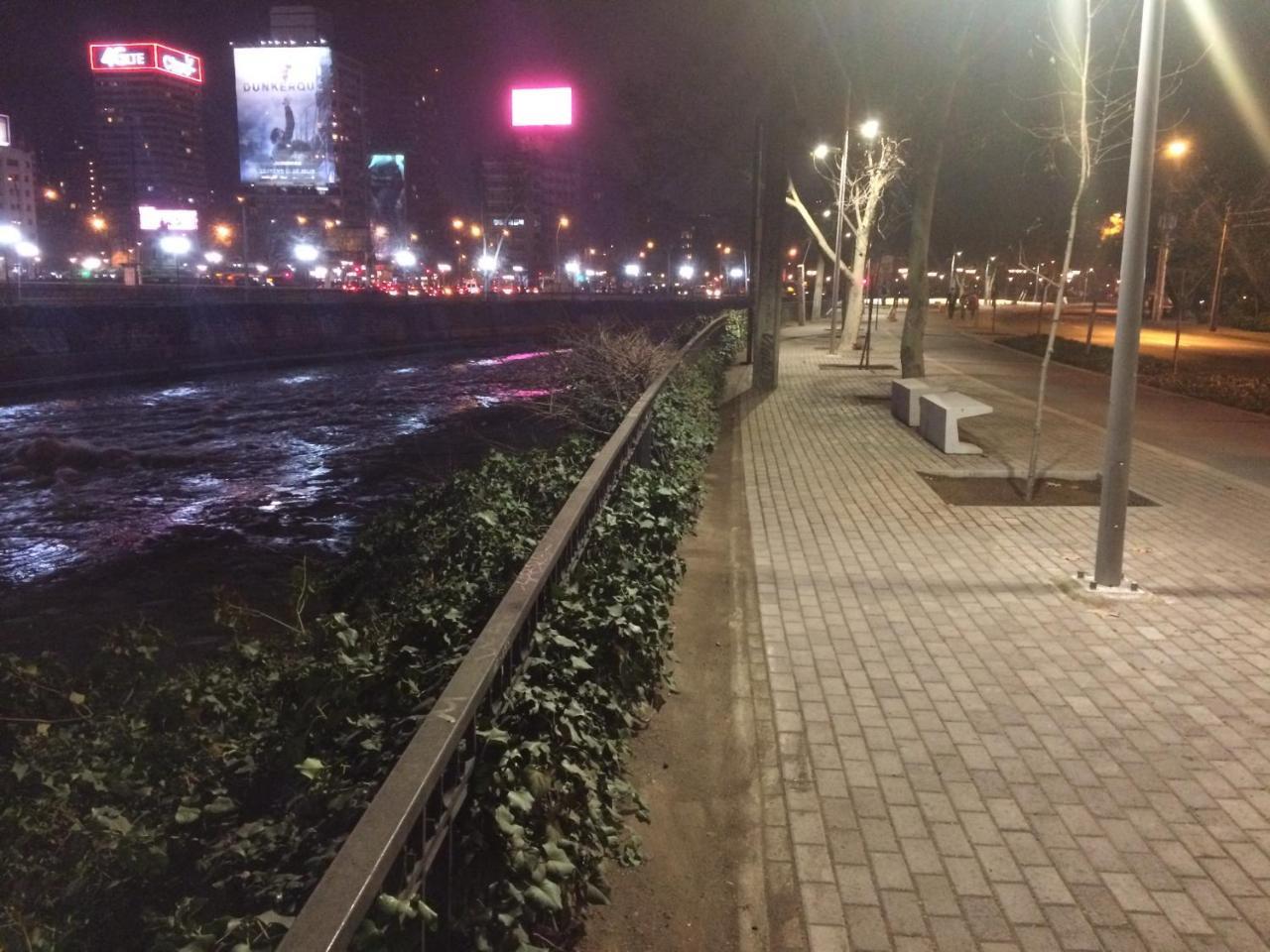 산티아고 Departamento De Lujo 1 En Barrio Bellavista 아파트 외부 사진